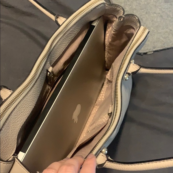 Taupe Kate Spade Work Purse - Picture 6 of 7